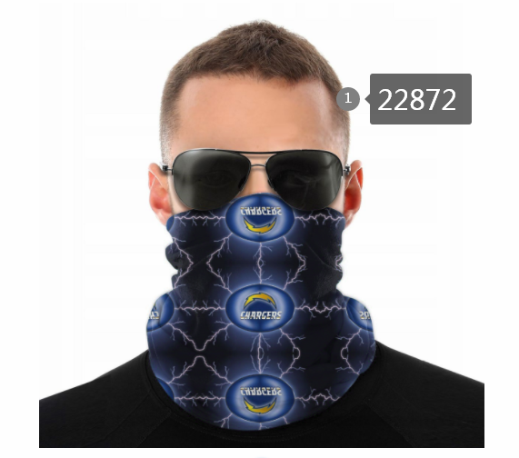 2021 NFL Los Angeles Chargers #56 Dust mask with filter